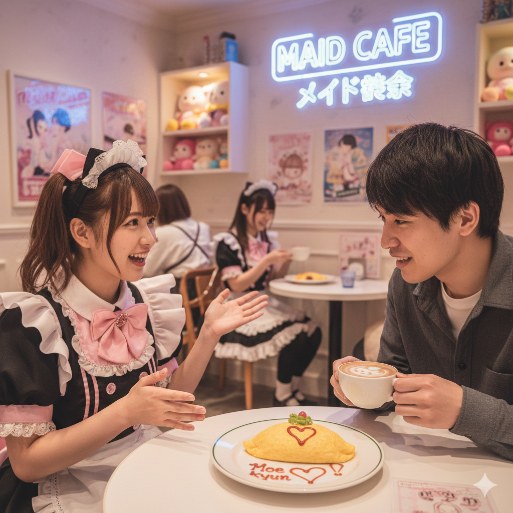 メイドカフェで会話が続かない！初心者でも盛り上がる鉄板ネタ５選とNGマナー